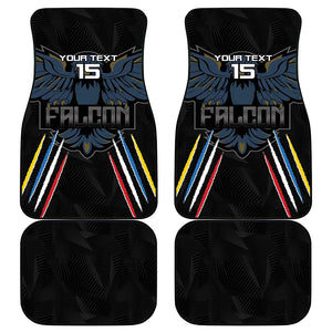 Antigua and Barbuda Cricket Custom Car Mats Go Falcons - African Pride