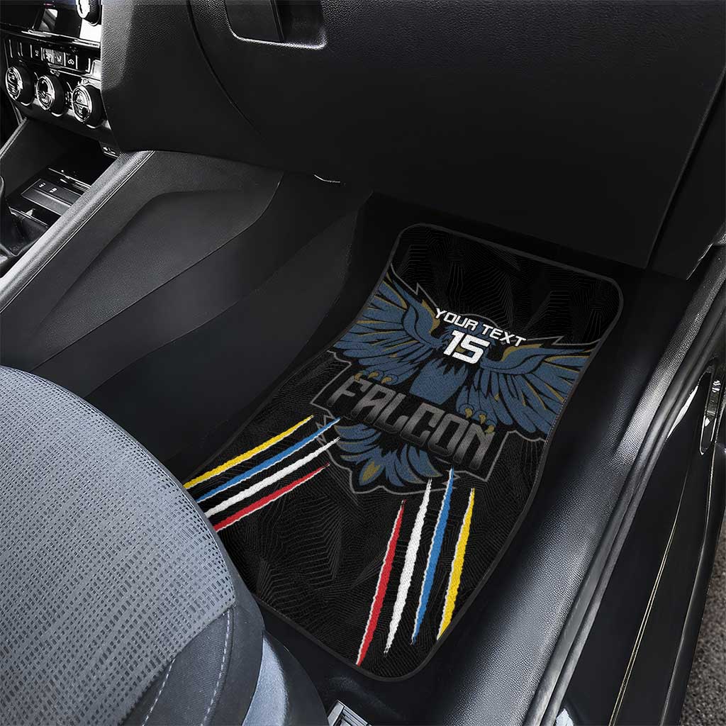 Antigua and Barbuda Cricket Custom Car Mats Go Falcons - African Pride