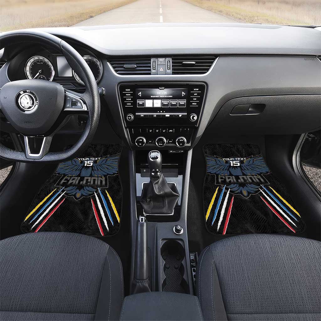 Antigua and Barbuda Cricket Custom Car Mats Go Falcons - African Pride