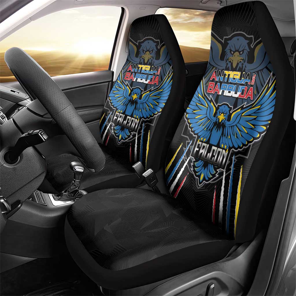 Antigua and Barbuda Cricket Car Seat Cover Go Falcons - African Pride