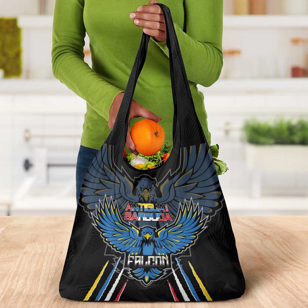 Antigua and Barbuda Cricket Grocery Bag Go Falcons - African Pride