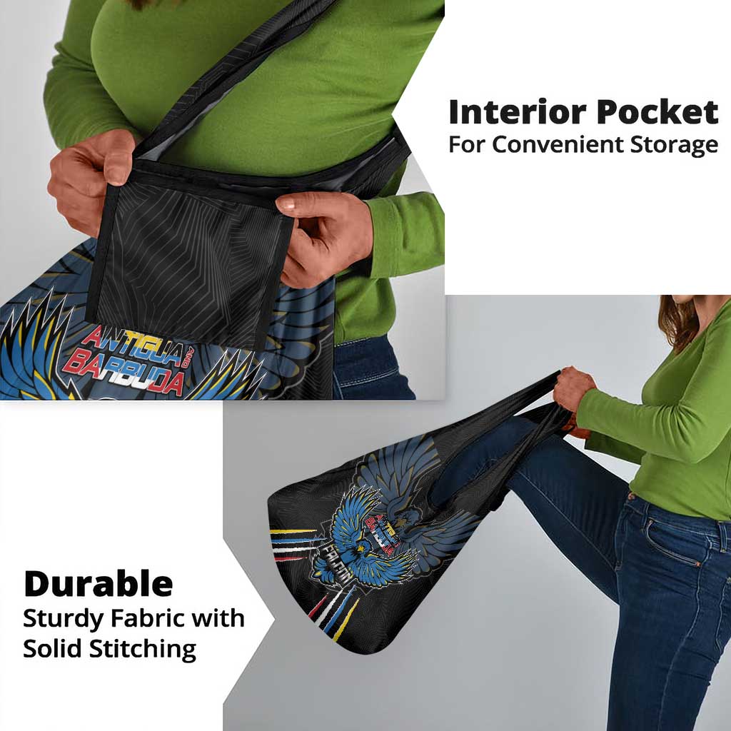 Antigua and Barbuda Cricket Grocery Bag Go Falcons - African Pride