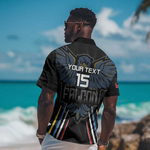 Antigua and Barbuda Cricket Custom Hawaiian Shirt Go Falcons - African Pride