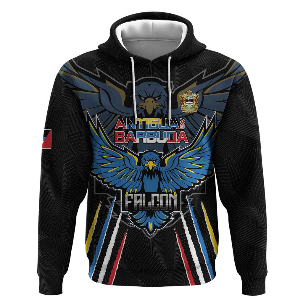 Antigua and Barbuda Cricket Custom Hoodie Go Falcons - African Pride