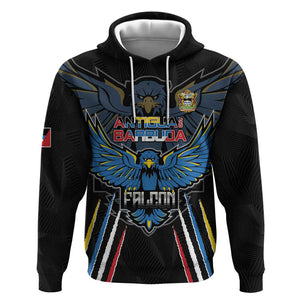 Antigua and Barbuda Cricket Custom Hoodie Go Falcons - African Pride