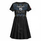 Antigua and Barbuda Cricket Custom Kid Short Sleeve Dress Go Falcons - African Pride
