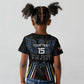 Antigua and Barbuda Cricket Custom Kid T shirt Go Falcons - African Pride