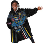 Antigua and Barbuda Cricket Custom Kid Wearable Blanket Hoodie Go Falcons - African Pride