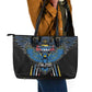 Antigua and Barbuda Cricket Leather Tote Bag Go Falcons - African Pride