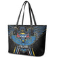 Antigua and Barbuda Cricket Leather Tote Bag Go Falcons - African Pride