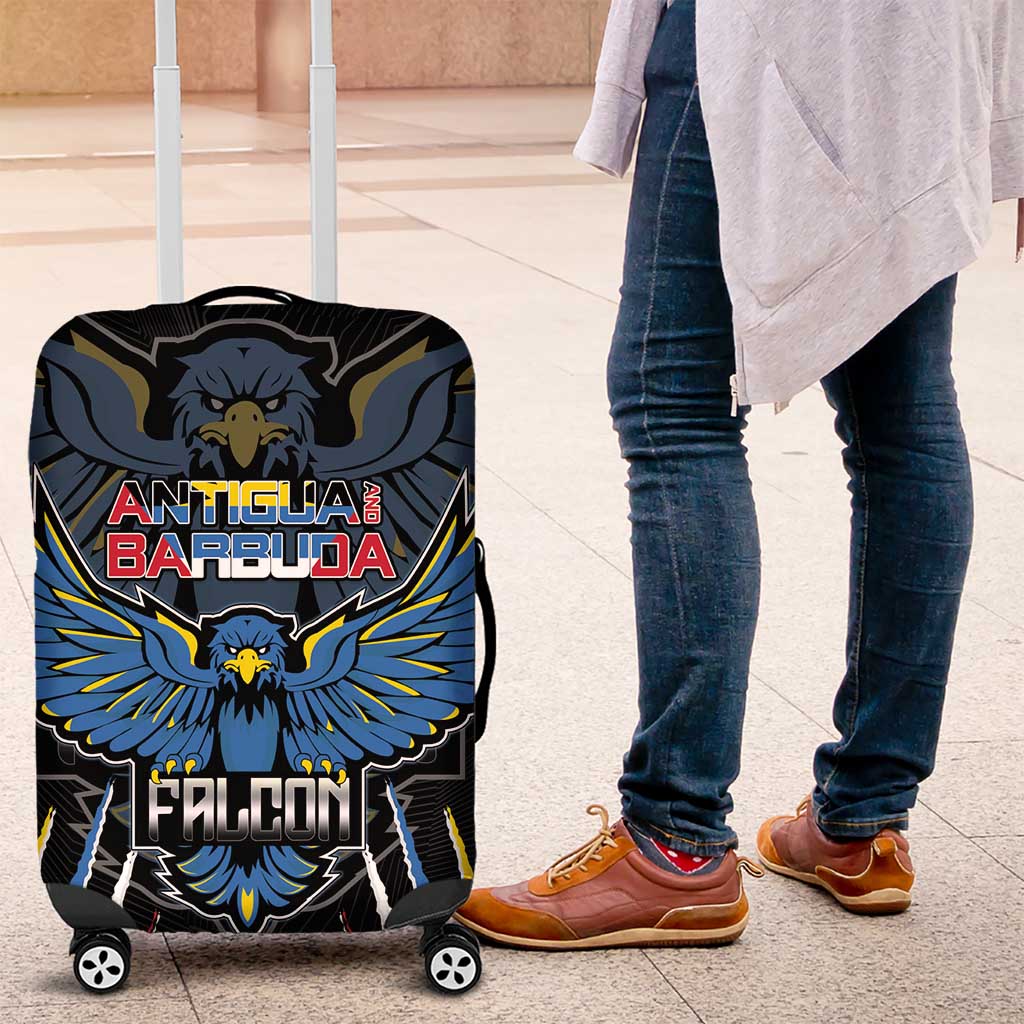 Antigua and Barbuda Cricket Luggage Cover Go Falcons - African Pride