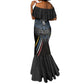 Antigua and Barbuda Cricket Custom Mermaid Dress Go Falcons - African Pride