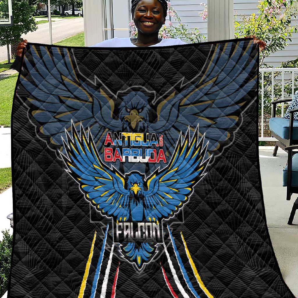 Antigua and Barbuda Cricket Quilt Go Falcons - African Pride