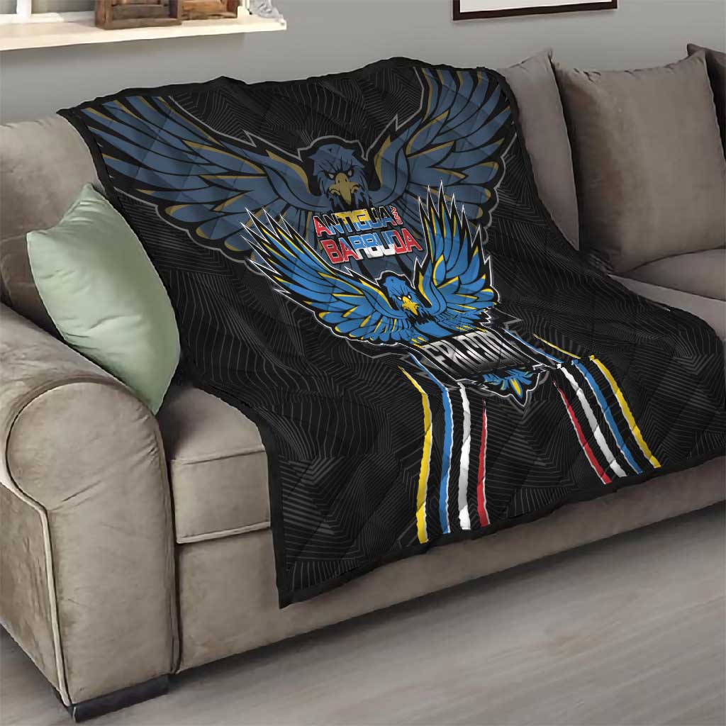 Antigua and Barbuda Cricket Quilt Go Falcons - African Pride