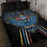 Antigua and Barbuda Cricket Quilt Bed Set Go Falcons - African Pride