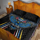 Antigua and Barbuda Cricket Quilt Bed Set Go Falcons - African Pride