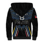 Antigua and Barbuda Cricket Custom Sherpa Hoodie Go Falcons - African Pride