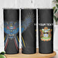 Antigua and Barbuda Cricket Custom Skinny Tumbler Go Falcons - African Pride