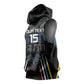Antigua and Barbuda Cricket Sleeveless Hoodie Go Falcons - African Pride