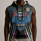 Antigua and Barbuda Cricket Sleeveless Hoodie Go Falcons - African Pride