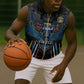 Antigua and Barbuda Cricket Sleeveless Zip Hoodie Go Falcons - African Pride