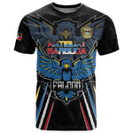 Antigua and Barbuda Cricket Custom T shirt Go Falcons - African Pride
