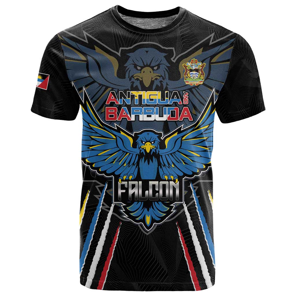 Antigua and Barbuda Cricket Custom T shirt Go Falcons - African Pride