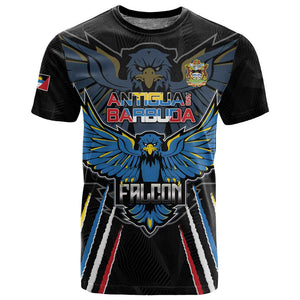 Antigua and Barbuda Cricket Custom T shirt Go Falcons - African Pride