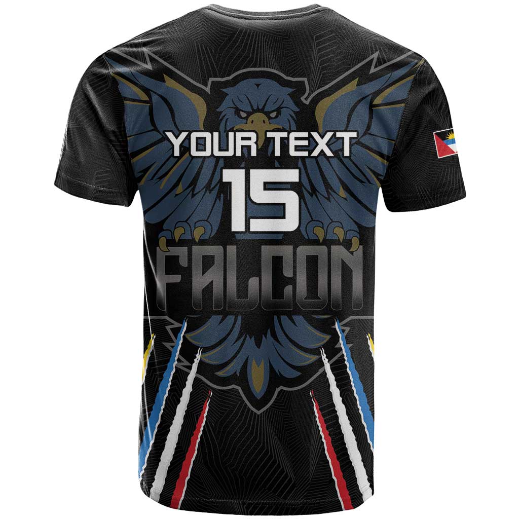 Antigua and Barbuda Cricket Custom T shirt Go Falcons - African Pride