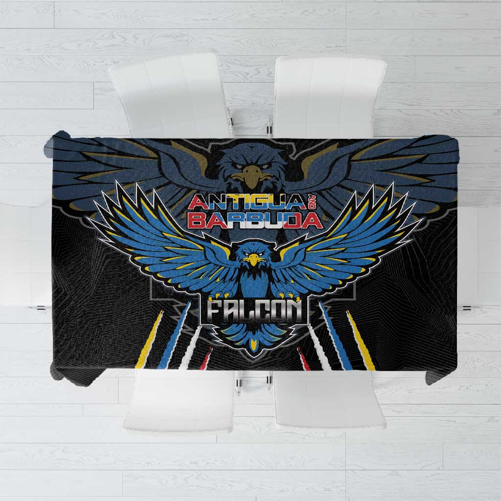 Antigua and Barbuda Cricket Tablecloth Go Falcons - African Pride