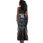Antigua and Barbuda Cricket Custom Tank Maxi Dress Go Falcons - African Pride