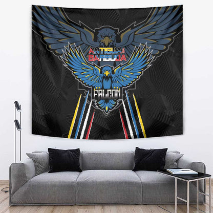Antigua and Barbuda Cricket Tapestry Go Falcons - African Pride