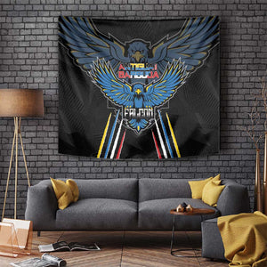 Antigua and Barbuda Cricket Tapestry Go Falcons - African Pride