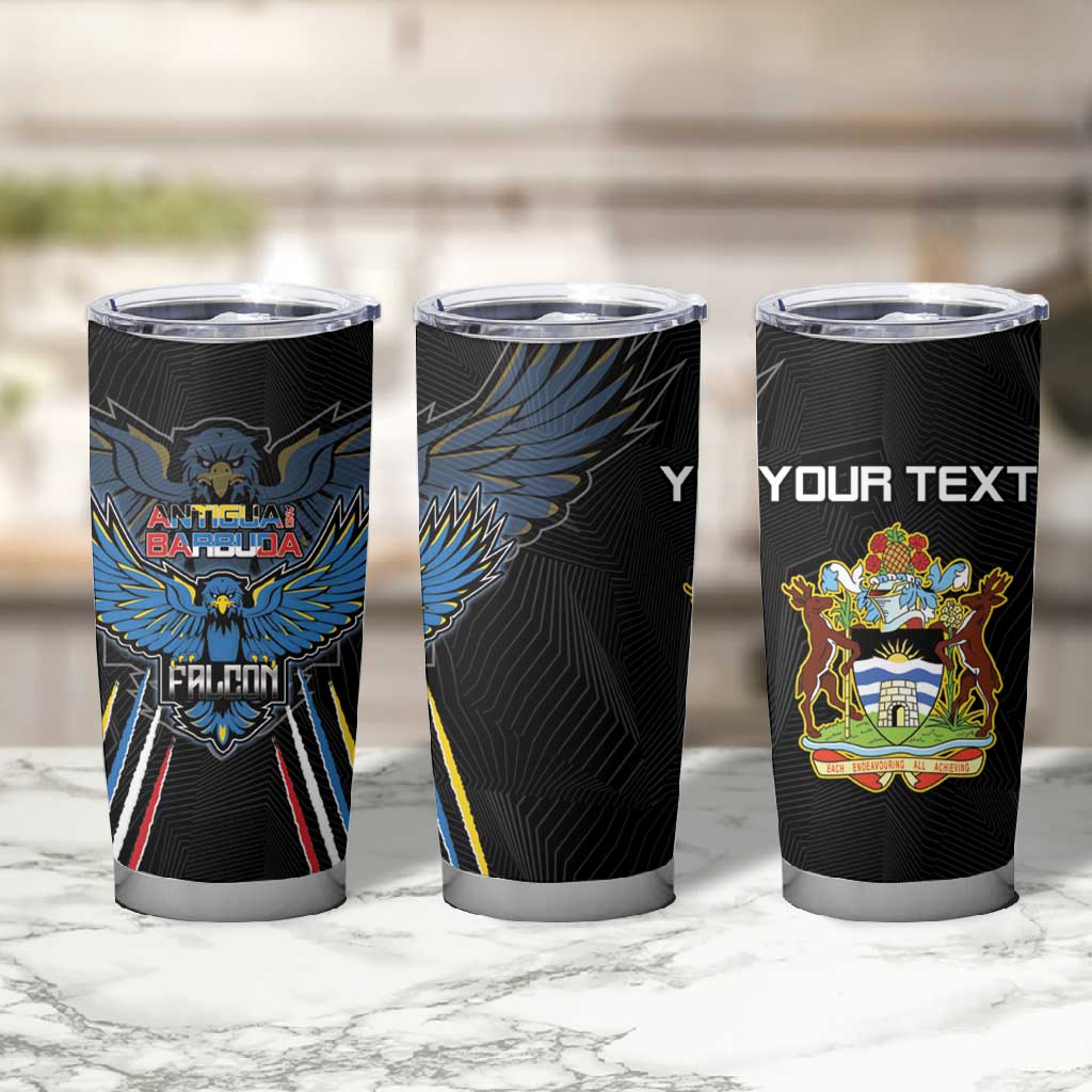 Antigua and Barbuda Cricket Custom Tumbler Cup Go Falcons - African Pride