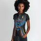 Antigua and Barbuda Cricket Custom Women Polo Shirt Go Falcons - African Pride