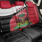 Personalized Haiti 1964 Back Car Seat Cover Coat Of Arms - Polynesian Style - African Pride