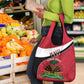 Personalized Haiti 1964 Grocery Bag Coat Of Arms - Polynesian Style - African Pride