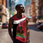 Personalized Haiti 1964 Men Tank Top Coat Of Arms - Polynesian Style - African Pride