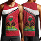 Personalized Haiti 1964 Men Tank Top Coat Of Arms - Polynesian Style - African Pride