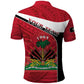 Personalized Haiti 1964 Polo Shirt Coat Of Arms - Polynesian Style - African Pride