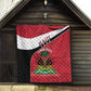 Personalized Haiti 1964 Quilt Coat Of Arms - Polynesian Style - African Pride