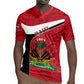 Personalized Haiti 1964 Rugby Jersey Coat Of Arms - Polynesian Style - African Pride
