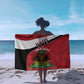Personalized Haiti 1964 Sarong Coat Of Arms - Polynesian Style - African Pride