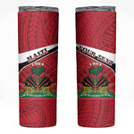 Haiti 1964 Skinny Tumbler Coat Of Arms - Polynesian Style - African Pride