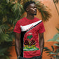 Personalized Haiti 1964 T shirt Coat Of Arms - Polynesian Style - African Pride