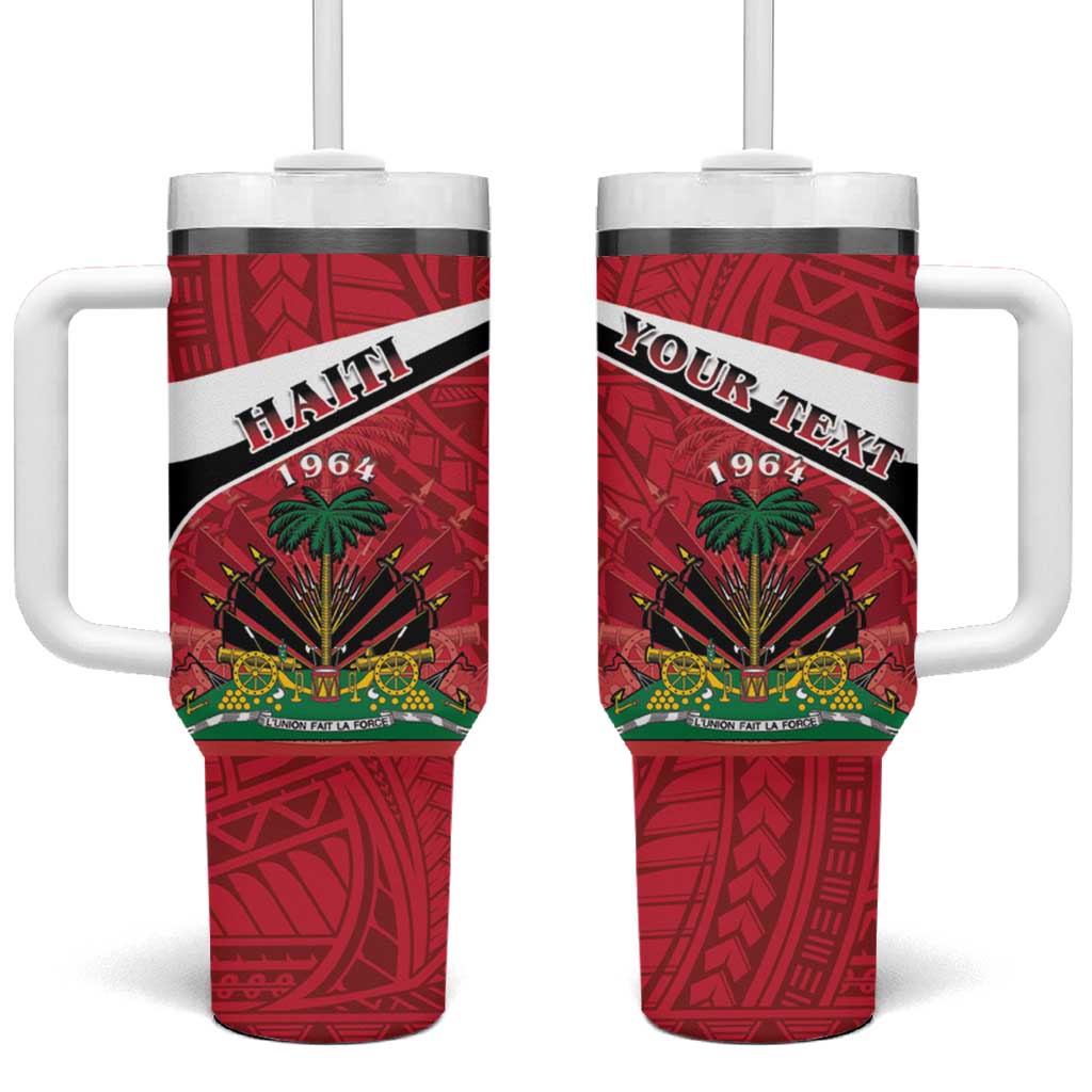 Haiti 1964 Tumbler With Handle Coat Of Arms - Polynesian Style - African Pride