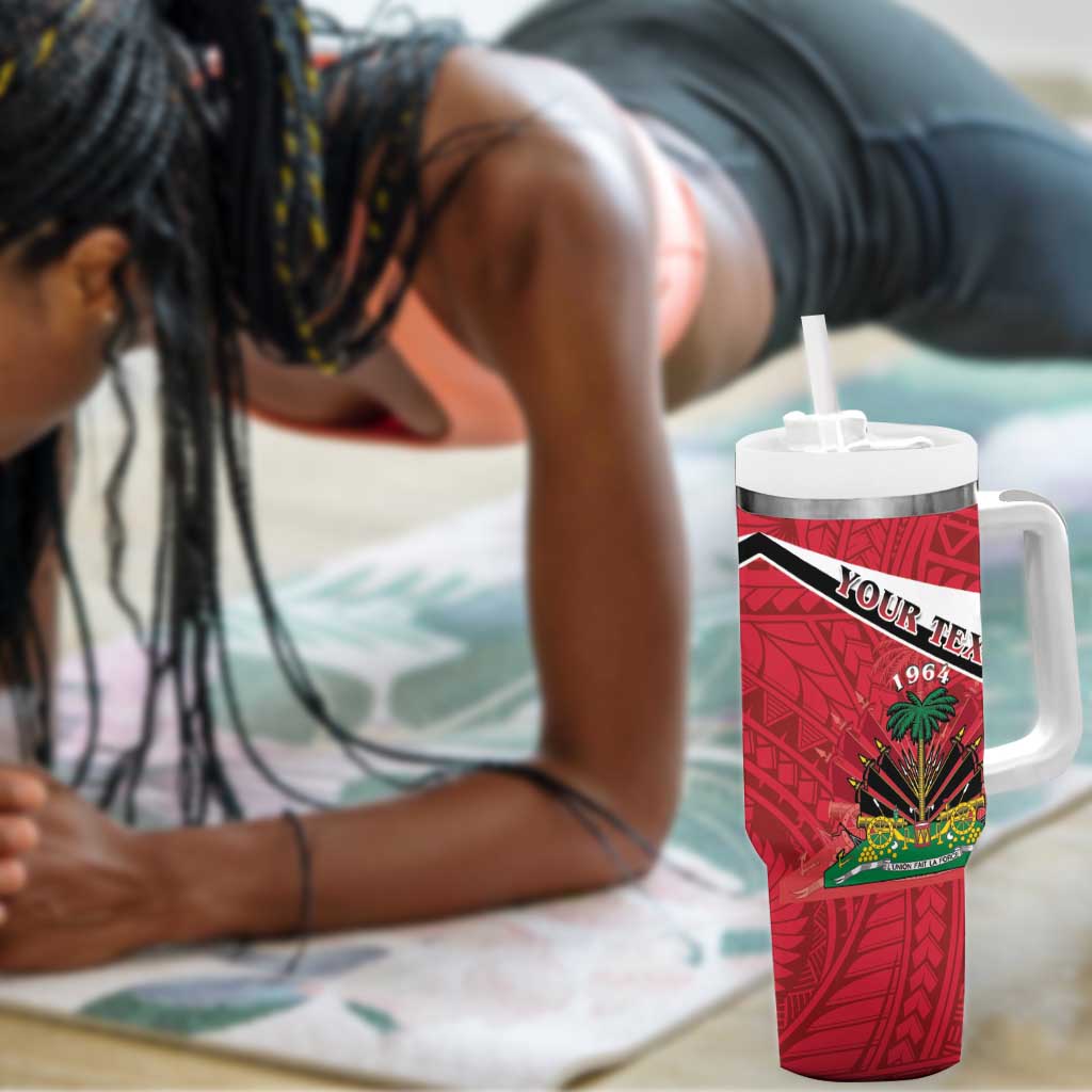 Haiti 1964 Tumbler With Handle Coat Of Arms - Polynesian Style - African Pride