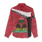 Personalized Haiti 1964 Women Casual Shirt Coat Of Arms - Polynesian Style - African Pride