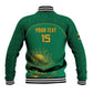 Custom South Africa Baseball Jacket Lion Mascot Proteas Cricket
