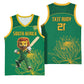 Custom South Africa Basketball Jersey Lion Mascot Proteas Cricket - African Pride
